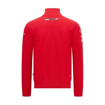 Ferrari férfi pulóver Zip Sweatshirt PUMA Red F1 Team 2021