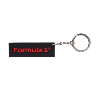 Forma 1 kulcstartó Logo Black F1 Team 2021