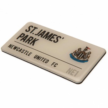 Newcastle United mágnes Street Sign