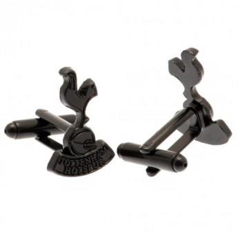 Tottenham mandzsettagomb Black IP Cufflinks