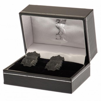 FC Liverpool mandzsettagomb Black IP Cufflinks