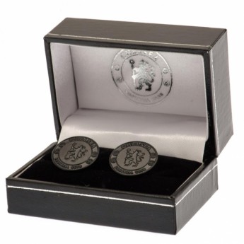 FC Chelsea mandzsettagomb Black IP Cufflinks