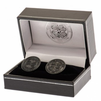 FC Celtic mandzsettagomb Black IP Cufflinks