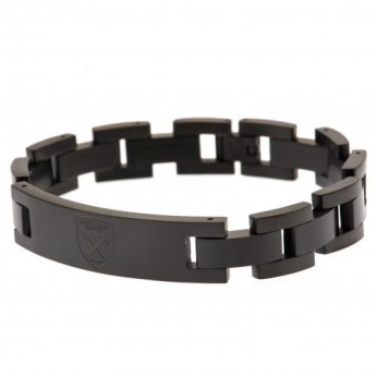 West Ham United karkötő Black IP Bracelet