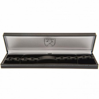 West Ham United karkötő Black IP Bracelet