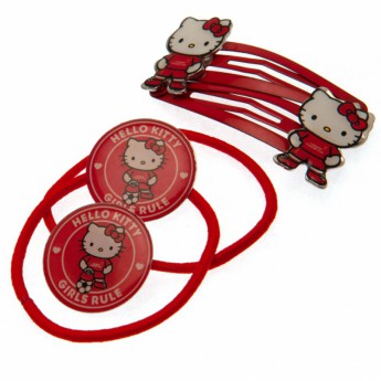 FC Liverpool hajcsipeszek és hajgumik Hello Kitty