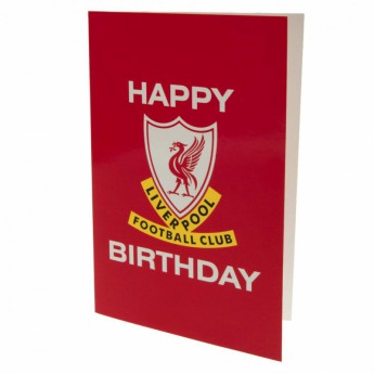 FC Liverpool születésnapi köszöntő Liverbird