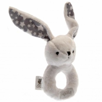 FC Liverpool plüss játék Baby Rattle Rabbit