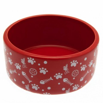 FC Liverpool macska tál red