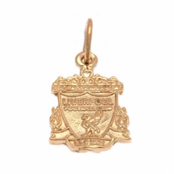 FC Liverpool arany medál 9ct Gold Pendant Crest Small