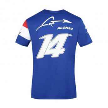 Alpine F1 férfi póló Fernando Alonso F1 Team 2021