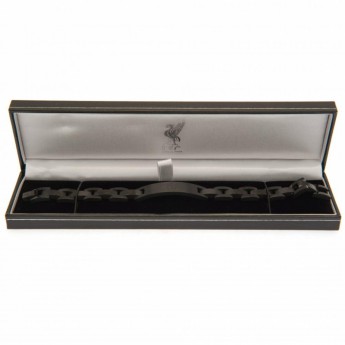 FC Liverpool karkötő Black IP Bracelet