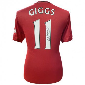 Legendák futball mez Manchester United Giggs 2019-2020 Signed Shirt