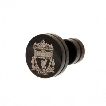 FC Liverpool fülbevaló black ip stud earring