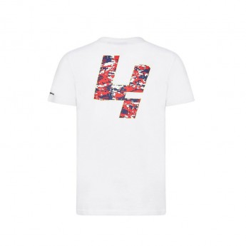 Mclaren Honda férfi póló Lando NO4 SE British GP Glitch White F1 Team 2021