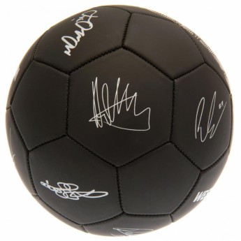 West Ham United futball labda Football signature ph
