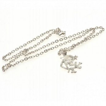 FC Rangers nyaklánc medállal silver pendant, chain xl