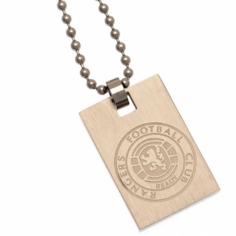 FC Rangers nyaklánc dögcédulával dog tag