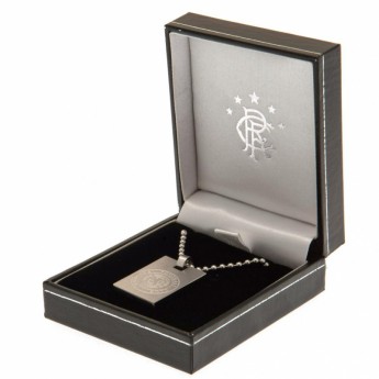 FC Rangers nyaklánc dögcédulával dog tag