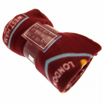 West Ham United gyapjú takaró fleece blanket mc
