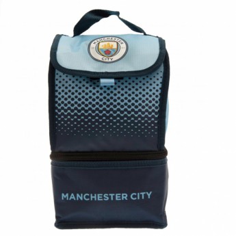 Manchester City tízórai táska fade