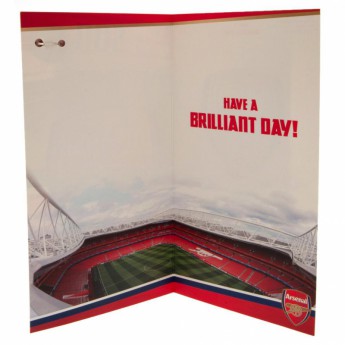 FC Arsenal gratuláció Birthday Card Son