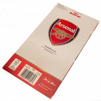 FC Arsenal gratuláció Birthday Card Son