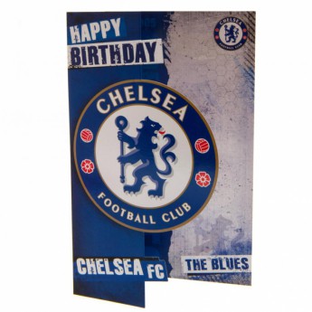FC Chelsea gratuláció Birthday Card The Blues