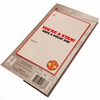 Manchester United gratuláció Birthday Card Son