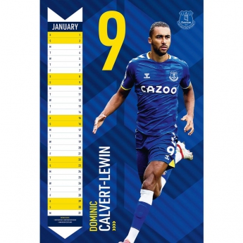 FC Everton naptár 2022