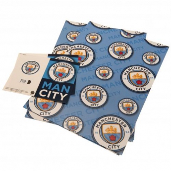 Manchester City csomagolópapír 2 pcs Gift Wrap