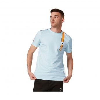 Mclaren Honda férfi póló Stripe Gulf F1 Team 2021