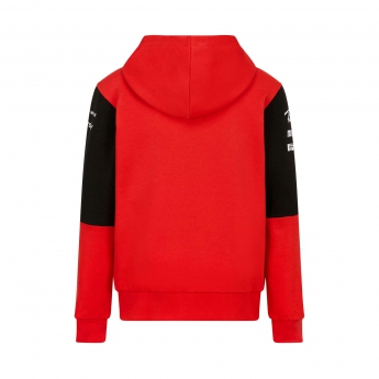Ferrari gyerek kapucnis pulóver sweatshirt redblack F1 Team 2022
