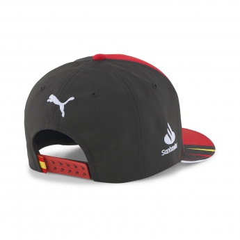 Ferrari baseball flat sapka Carlos Sainz redblack F1 Team 2022