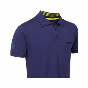 Lotus F1 Team pólóing logo polo shirt blue