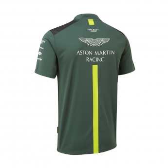 Aston Martin pólóing team polo shirt green