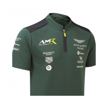 Aston Martin pólóing team polo shirt green