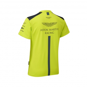 Aston Martin női póló team polo shirt lime