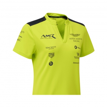 Aston Martin női póló team polo shirt lime