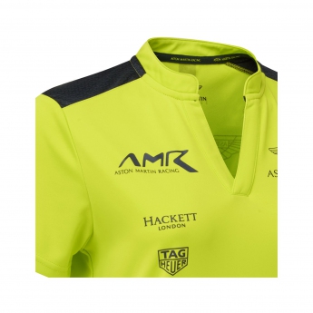 Aston Martin női póló team polo shirt lime