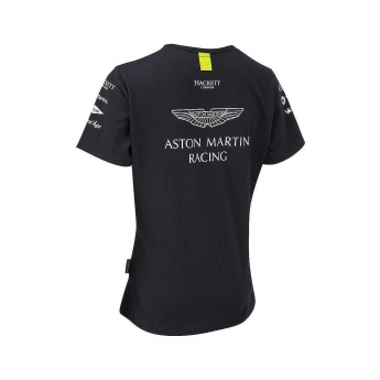 Aston Martin női póló team t-shirt navy blue