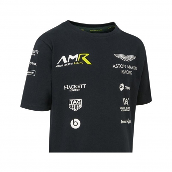 Aston Martin gyerek póló team t-shirt navy blue Team