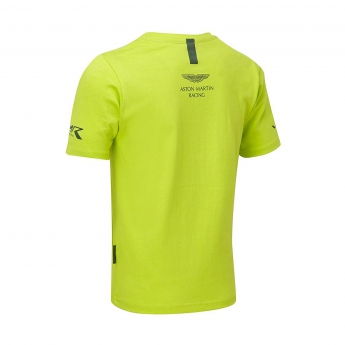 Aston Martin gyerek póló car lime F1 Team 2021