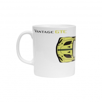 Aston Martin bögre car mug white