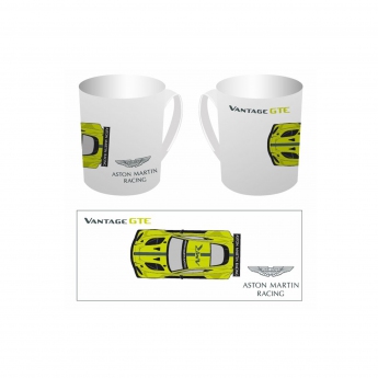 Aston Martin bögre car mug white