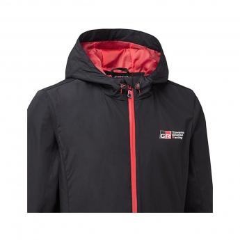 Toyota Gazoo Racing férfi kapucnis kabát rain jacket black