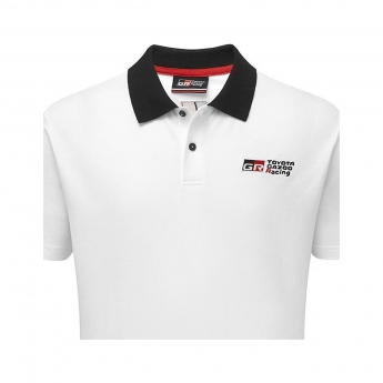 Toyota Gazoo Racing pólóing logo polo shirt white