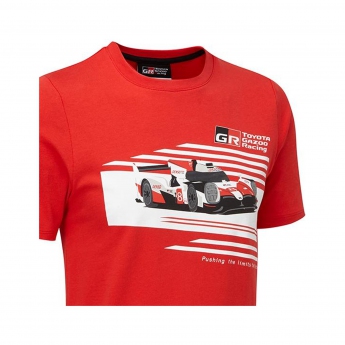 Toyota Gazoo Racing gyerek póló kids car t-shirt red