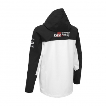 Toyota Gazoo Racing férfi kapucnis kabát wrt team rain jacket black
