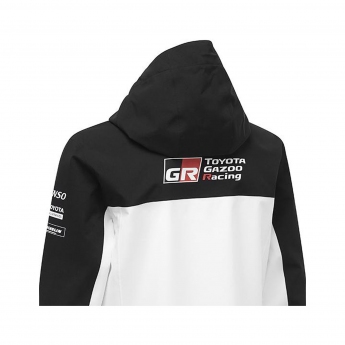 Toyota Gazoo Racing férfi kapucnis kabát wrt team rain jacket black